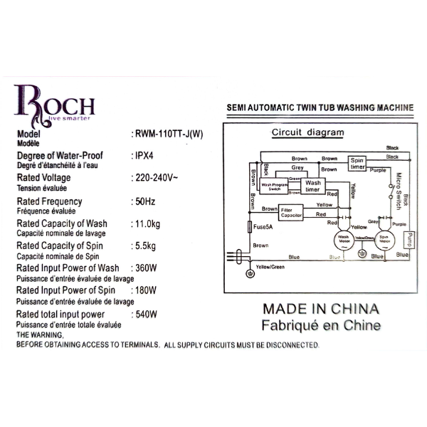 Roch 11kg Semi-Automatique